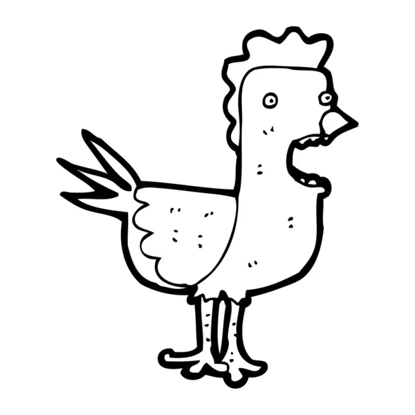 Cockerel cartoon — Stockvector