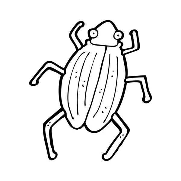 Bug cartoon — Stock Vector