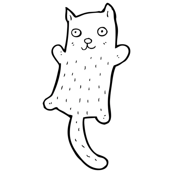 Chat dessin animé — Image vectorielle