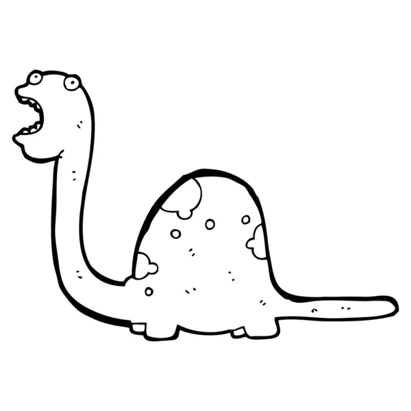 Apatosaurus Dinosaurio — Vector de stock