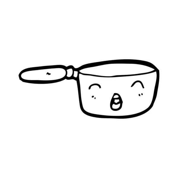 Desenhos animados Pan — Vetor de Stock