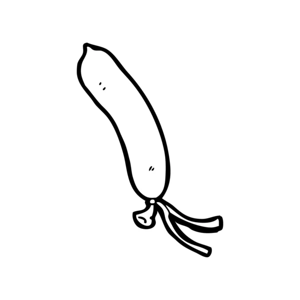 长气球卡通 — 图库矢量图片