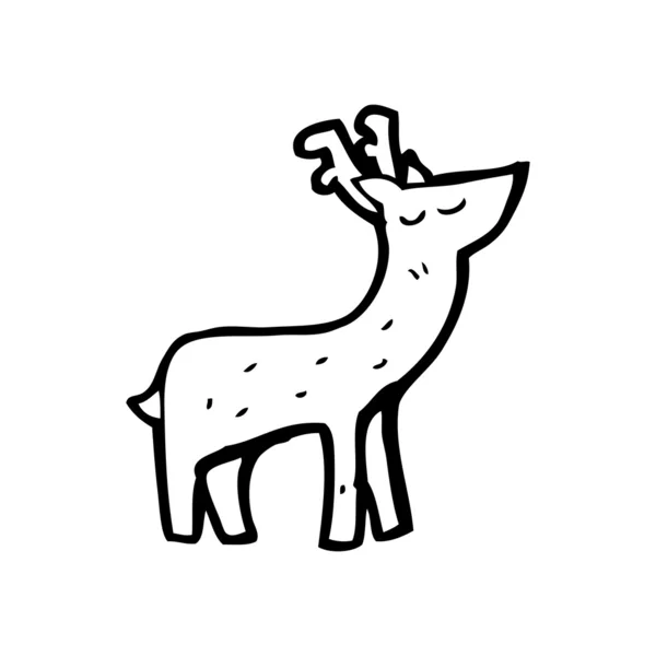 Dibujos animados de ciervos — Archivo Imágenes Vectoriales