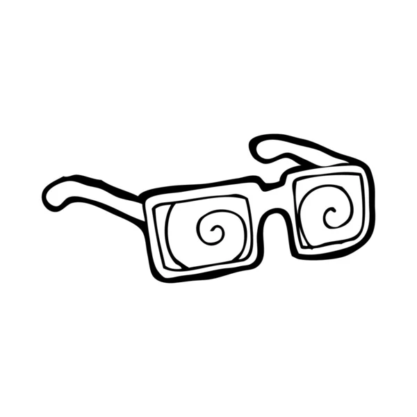 X-ray specs cartoon — Stock vektor