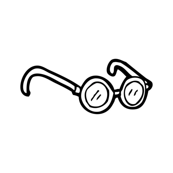 Szemüveg rajzfilm — Stock Vector