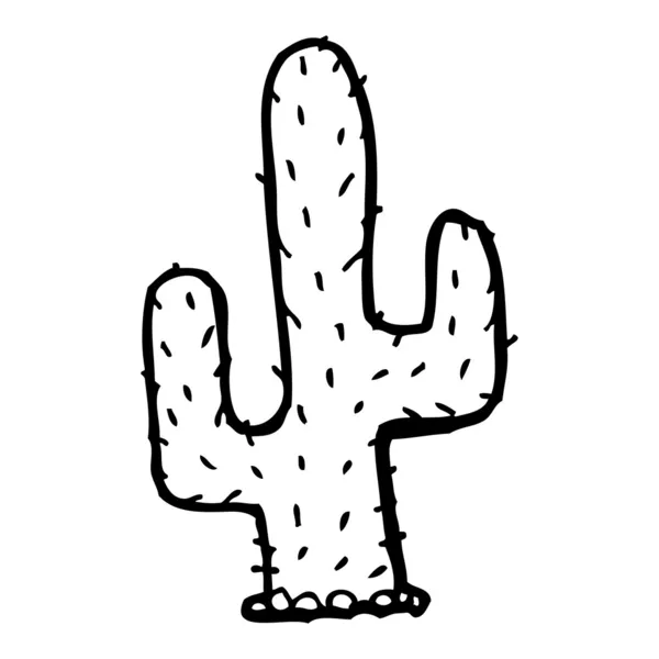 Cartone animato di cactus — Vettoriale Stock