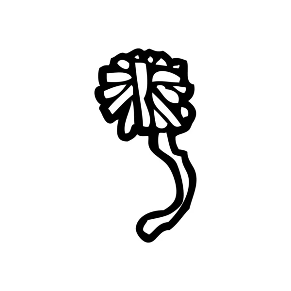Boule de bande dessinée de corde — Image vectorielle