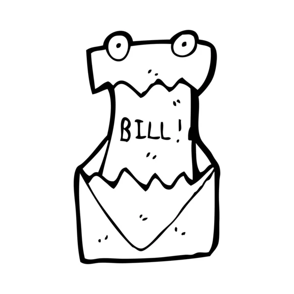 Boos bill cartoon — Stockvector