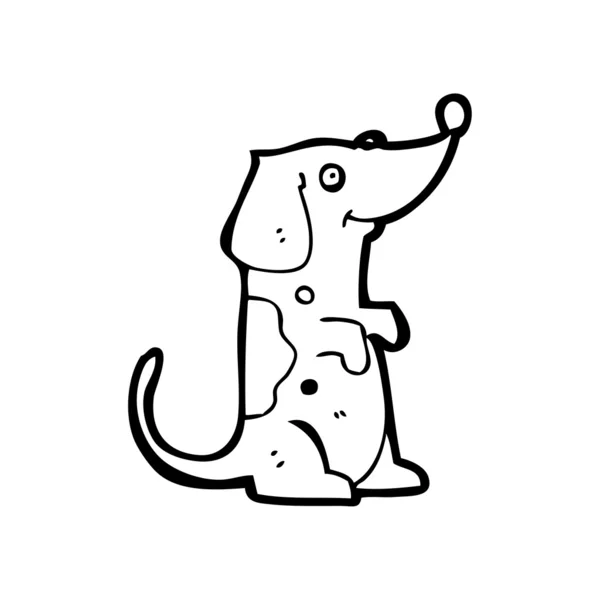 Petit dessin animé pour chien — Image vectorielle