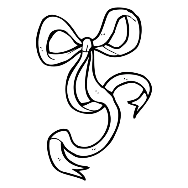 矢印の弓の漫画の装飾 — ストックベクタ