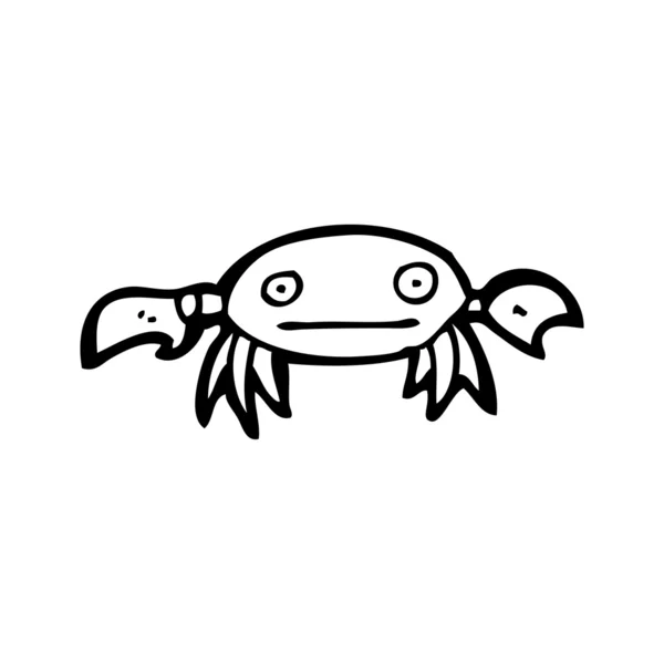 Cartoon crab — Stock Vector