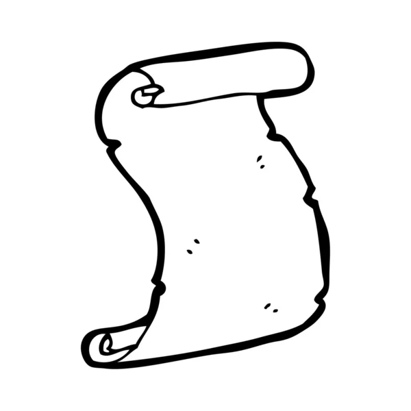 Карикатурный свиток — стоковый вектор