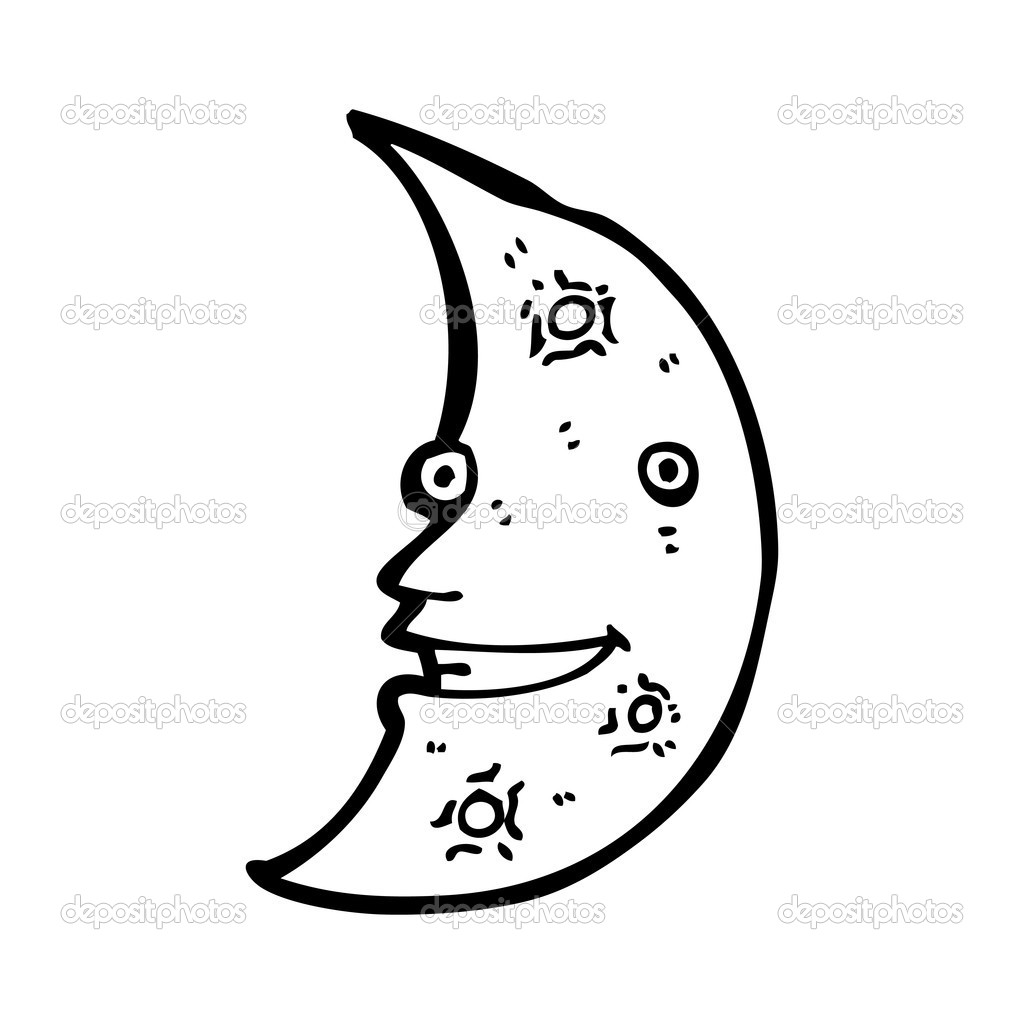moon cartoon