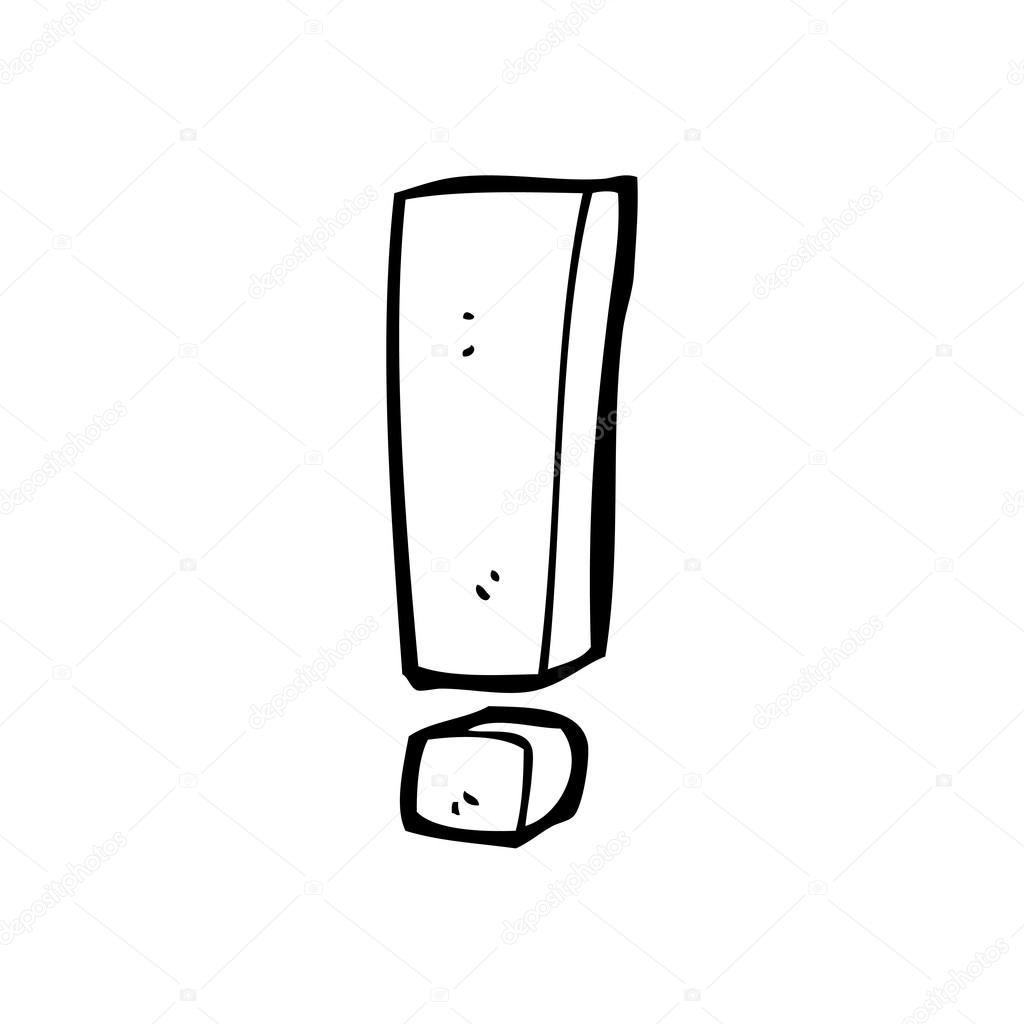 Exclamation Mark Cartoon Stock Vector C Lineartestpilot Exclamation Mark Cartoon Stock Vector C Lineartestpilot