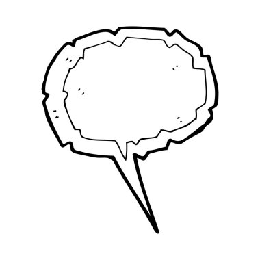 çizgi roman konuşma balonu öğesi