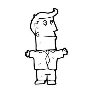 adam sallanan kollar havada