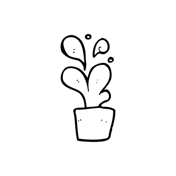 Abstrakte Pflanze — Stockvektor