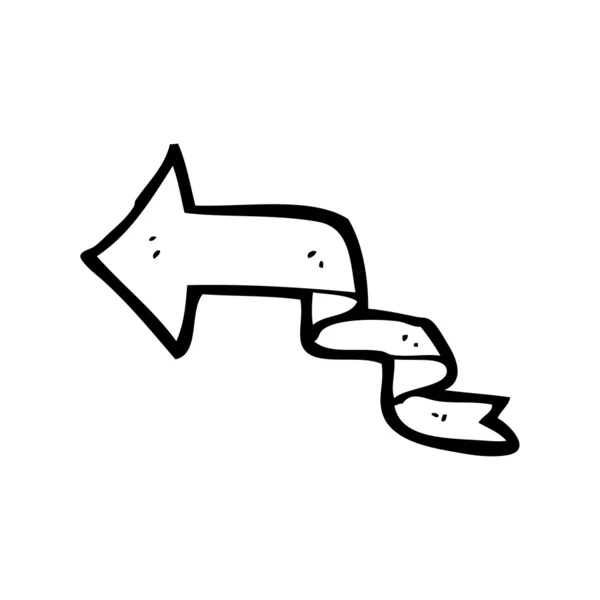 Pointing arrow — Stock Vector