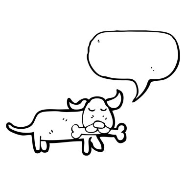 Kemikli küçük köpek