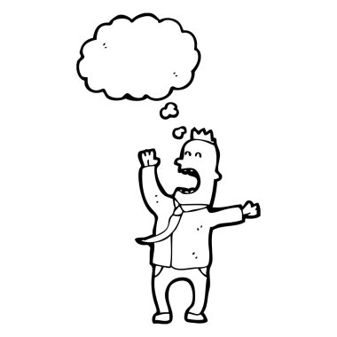 bağırıp işadamı