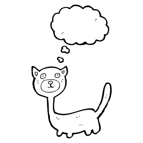 Lindo gato — Vector de stock