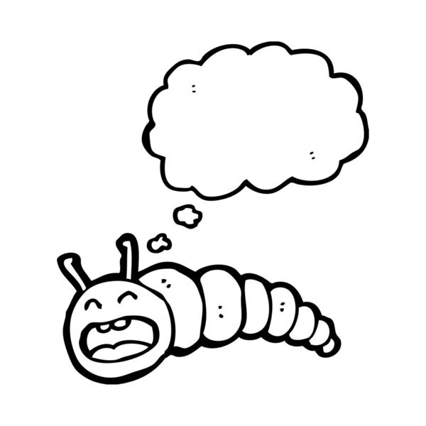 Cartoon caterpillar — Stockvector