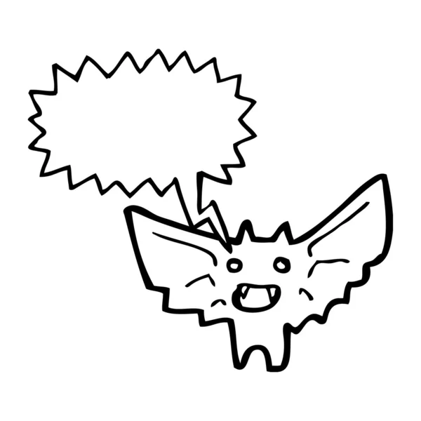 Halloween bat — Stockový vektor