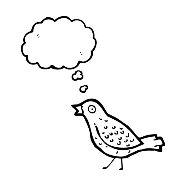 Pájaro de dibujos animados — Archivo Imágenes Vectoriales