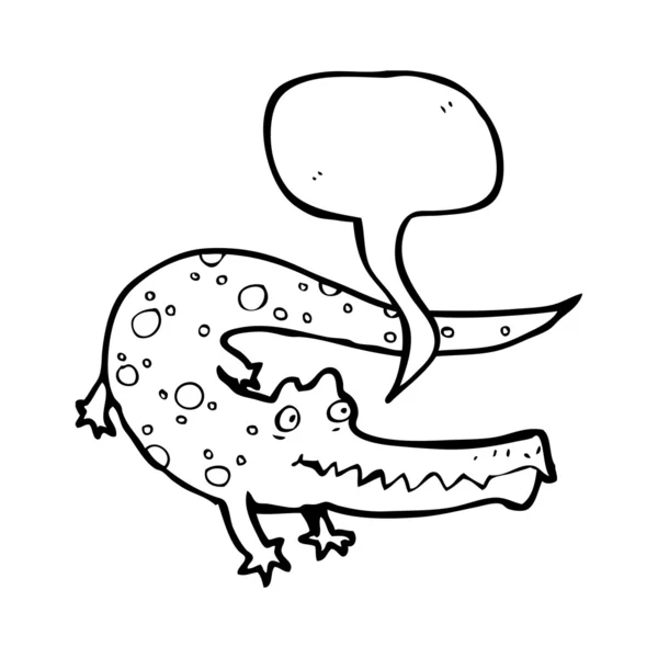Crocodile — Image vectorielle