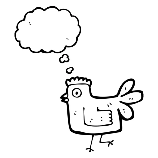面白い鶏 — ストックベクタ