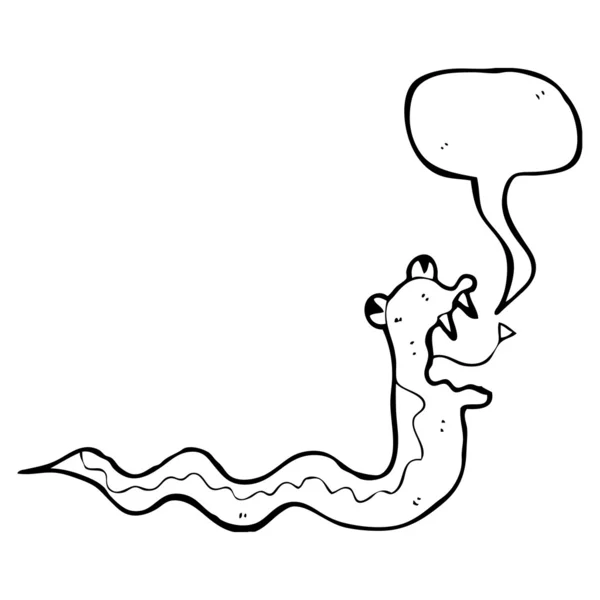 Jedovatý had — Stockový vektor