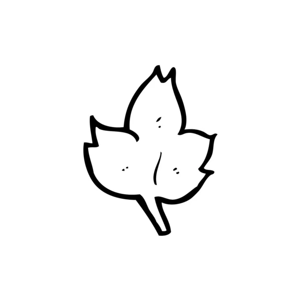 Leaf cartoon — Stock Vector