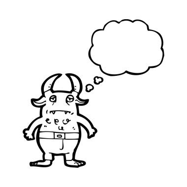 sıkılmış küçük şeytan