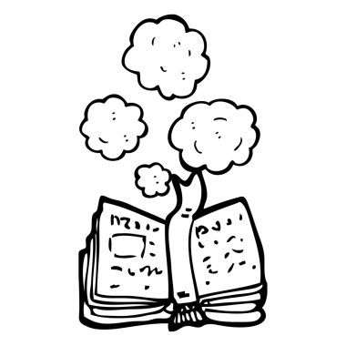 tozlu eski kitap açık