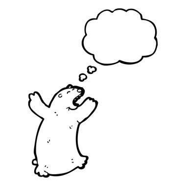 kükreyen kutup ayısı