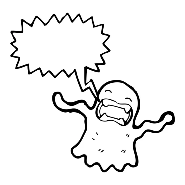 Espeluznante fantasma — Vector de stock