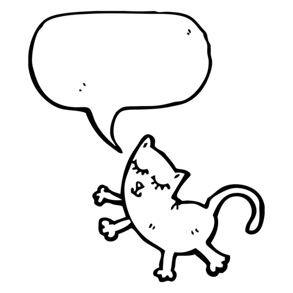 Pěkná kočka — Stockový vektor