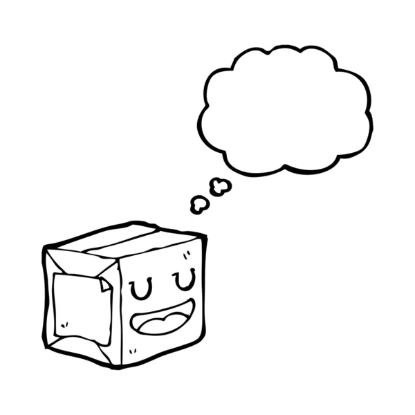Happy box — Stockový vektor