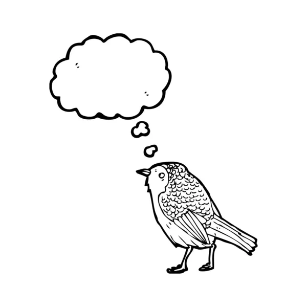 Oiseau de jardin — Image vectorielle