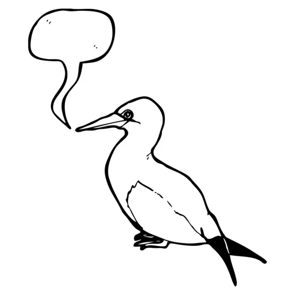 塘鹅 — 图库矢量图片