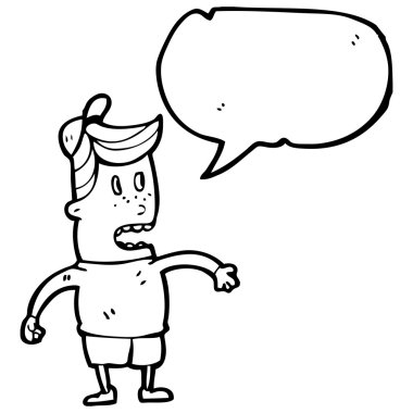 Çocuk konuşma balonu