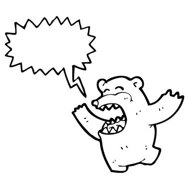 kızgın gürleyen ayı