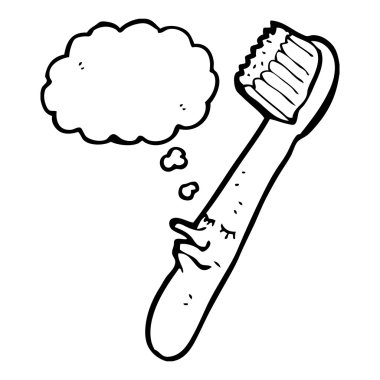 karikatür diş fırçası