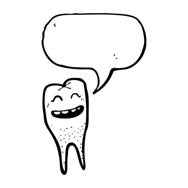 Glad tand — Stock vektor