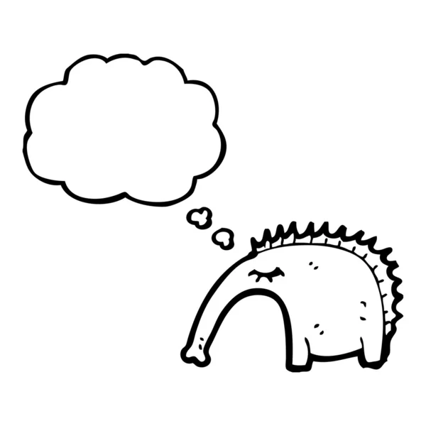 Dibujos animados aardvark — Archivo Imágenes Vectoriales