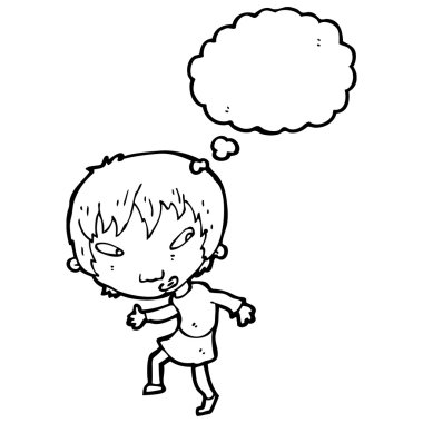 karikatür temkinli kız kaçmak