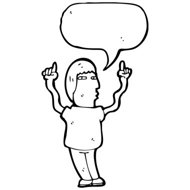 dans adam çizgi film