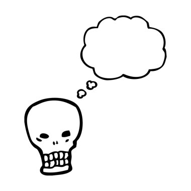 Cadılar Bayramı kafatası