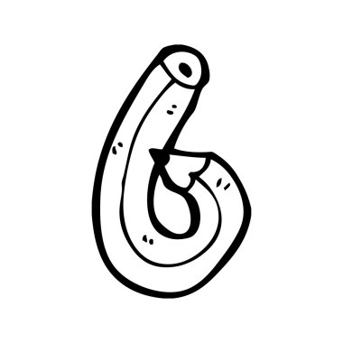 karikatür kalem şeklinde mektup 6