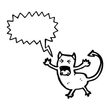 küçük canavar çığlık